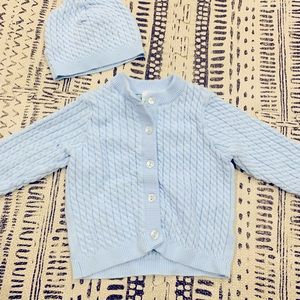 Little me sweater and hat